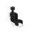 Black Plastic Alto Saxophone Pickup Clip Secure Non-Slip Mount 2