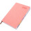 2Pcs Delicate Pink PU Daily Planner Notebook Organizer for Home Office 3