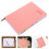 2Pcs Delicate Pink PU Daily Planner Notebook Organizer for Home Office 11