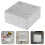 4Pcs Stainless Steel Recessed Socket Box Easy Install Wall Mount 11