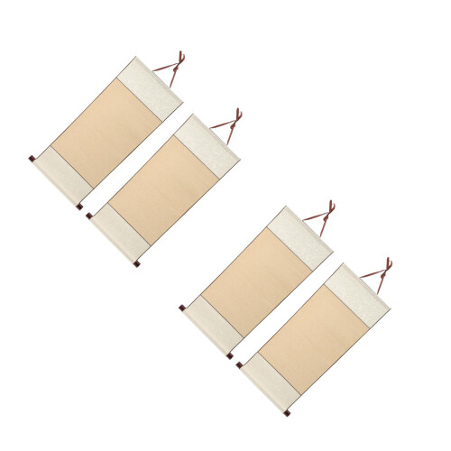 4Pièces Papier Lisse Multiusage Pour Décoration Murale 2