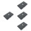 4Pcs A5 Business Planner Black Schedule Notebook for Daily Use 6