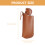 2Pcs Chocolate Lighter Cases Portable Telescopic Sleeve Covers 10