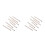320Pcs Silver Metal Piano Maintenance Shenda Needles Essential Tools 5