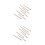 320Pcs Silver Metal Piano Maintenance Shenda Needles Essential Tools 9
