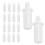 320Pcs Shutter Repair Pins White Plastic Spring Loaded Replacement Kit 2