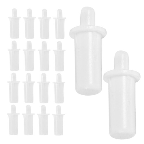 320Pcs Shutter Repair Pins White Plastic Spring Loaded Replacement Kit 1