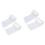 1000Pcs Durable White Dot Tape Easy Peel Hook Loop Adhesive 4