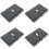 4Pcs A5 Business Planner Black Schedule Notebook for Daily Use 5