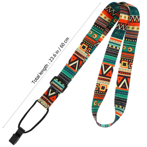 2Pcs Universal Ukulele Strap No Drill Adjustable Shoulder Hook Multi 1