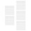 1000Pcs PVC Mobile Phone Screen Separator White LCD Repair Tools 5
