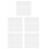 1000Pcs PVC Mobile Phone Screen Separator White LCD Repair Tools 4