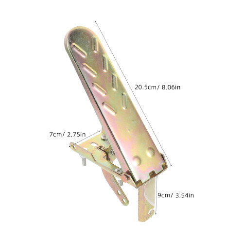 Metal Foot Pedal Throttle Assembly Golden Loader Speed Controller 1