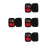 72St Connector Terminal Verwijder Tool Rood ABS Voor Auto 5