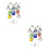 2Sets Delicate Crystal Tree with Assorted Color Desktop Decor 4