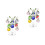 2Sets Delicate Crystal Tree with Assorted Color Desktop Decor 2