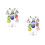 2Sets Delicate Crystal Tree with Assorted Color Desktop Decor 8