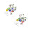 2Sets Delicate Crystal Tree with Assorted Color Desktop Decor 7