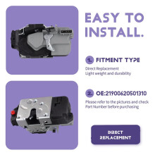 21900-6205013-10 Türschlossaktuator für die Hintere Tür Des Citroën Berlingo B9 (2008-2018) 21900620501310