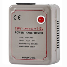 Transformator Napięcia AC 220 V do 110 V O Napięciu 500 w, Konwerter Obniżający Napięcie do Urządzeń 100-120 V w USA, Wtyczka EU