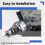 0281006015 Common Rail Bränsletrycksregulatorsensor för  Sprinter Vito för  för  23810-33030 107780-0531 4