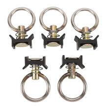 5 pièces de fixation en forme de L pour rails, ancrage sécurisé polyvalent pour plateau de camion et remorque