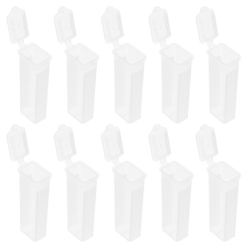 40St Transparante Slide Bewaarbox Plastic Voor Lab Gebruik 1