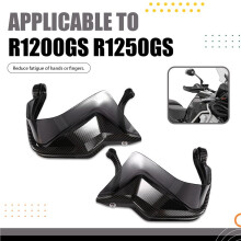 Motorfiets Windscherm voor R1250GS R1200GS ADV F800GS Adventure S1000XR F850GS Koolstofvezel & Grijs