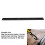 L Track Rail 60cm Black Aluminum Anodized 4