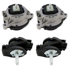 4Pcs Engine Motor & Transmission Mount for 228i 230i 320i 328d M2 M3 M4 12-20, 22116856183, 22116856184, 22316796617