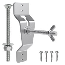 Kit de Soporte para Llantas de Repuesto de Montaje en Pared para Remolques y Remolques Cerrados