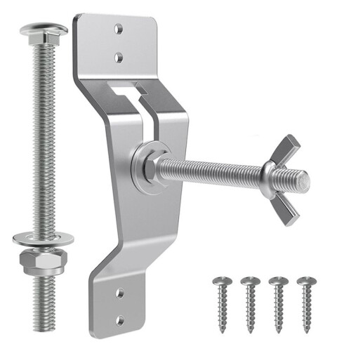 Wall Mount Spare Tire Carriers Kit for Trailers and Enclosed Trailers