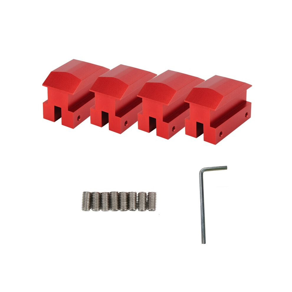4 Pcs Aluminum Jack Pad Adapter With Wrench Anodized For Camaro 6Th Gen 2016Â2024 Except Convertible 6032827891541