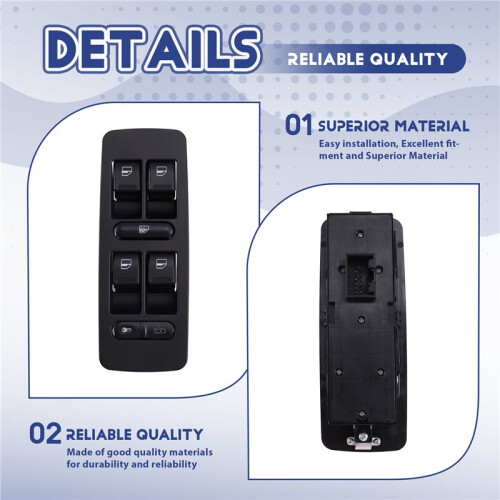 For Foton Tunland Pickup Car Window Main Control  Window Lifter  Button Car Accessories 1