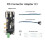 PCIe Till M.2 Multifunktionsadapter, Kompatibel med för Raspberry Pi 5, Två Strömförsörjningsmetoder, Stöder Dubbla 4K-Utgångar 8