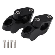 Für Allgemeine Zwecke: 22 mm 7/8" Offset-Lenkererhöhung für Motorradmodifikationen - Erhöht, Nach Hinten Versetzt, Verlängert