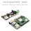 PCIe to M.2 Multifunctional Adapter, Compatible for Raspberry Pi 5, Two Power Supply Methods, Supports Dual 4K Outputs 4