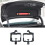 2pcs 30721386 Rear Trunk Warning Triangle Anchor Mount Bracket Clip for  S90 V90 S60L 2020-2021 Triangle Fixed Clip 2