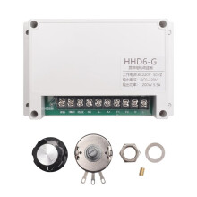 Controlador de Velocidad de Motor PWM HHD6-G, Entrada CA 220 V, Salida CC 0-220 V, 1200 W, Módulo de Suministro Eléctrico Ajustable, de -10 C A +65