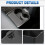 Multi-Function Trash Can with Cup Holder ABS Black for  Maverick 2022-2025 Storage Box Accessories 3