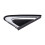 Panel de Embellecedor Triangular para Espejo Lateral de Coche, Placa Triangular para Ventana (86190C5000 y 86180C5000) para  Sorento 2016-2020 1
