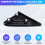Panel de Embellecedor Triangular para Espejo Lateral de Coche, Placa Triangular para Ventana (86190C5000 y 86180C5000) para  Sorento 2016-2020 5