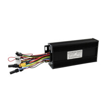 Ebike 15 Tube Three Mode Sine Wave Controller 36V 48V 52V 45A XT150 Controller Electric Bicycle E-Scooter Parts