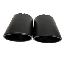 2Pcs Stainless Steel Exhaust Tip System Dual Pipe Muffler for RAV4 XA50 2019 2020 2021 2022 2023