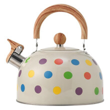 Fluitketel Grote Capaciteit 2,5L Fluitketel met Handvat Waterfles Theepot voor Inductiekookplaat Picknick