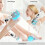 Electric Body Brush with Replaceable Heads - Rechargeable, Waterproof, 2-Speed Adjustable Back Scrubber for Shower 3