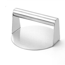 Smash Burger Press, Roestvrijstalen Antiaanbak Hamburgerpers en Pattymaker voor Platte Bakplaten, Keukengereedschap 6,3"