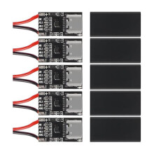 5 PCS Type-C PD3.0 QC Trigger Board USB-C PD QC 5V 9V 12V 15V 20V Fixed Voltage Power Trigger Module with Case
