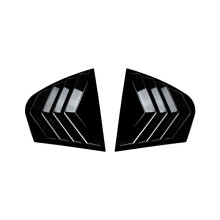 Rear Window Louvers Trim for 3 Series E46 1998-2005 Rear Triangle Window Shade Spoiler Accessories