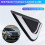 Panel de Embellecedor Triangular para Espejo Lateral de Coche, Placa Triangular para Ventana (86190C5000 y 86180C5000) para  Sorento 2016-2020 2